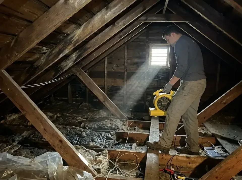 attic-water-damage-drying-proc-007 — frequently asked questions, Emergency Water Extraction & 24/7 Flood Response in Alpha,…